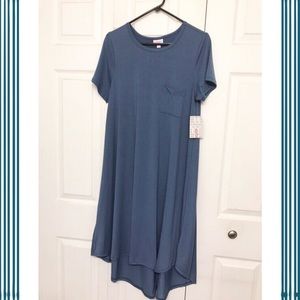 LuLaRoe Carly Small Blue/Gray